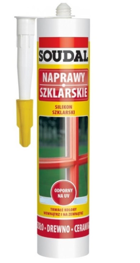Silikon szklarski biały 280 ml